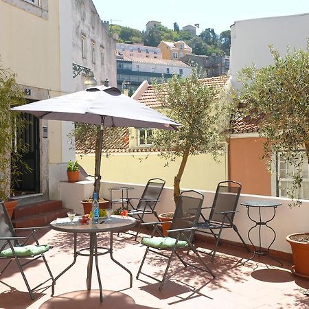 Апартаменты Costa Do Castelo Terrace, Em Rua Dos Lagares 8 Лиссабон Номер фото