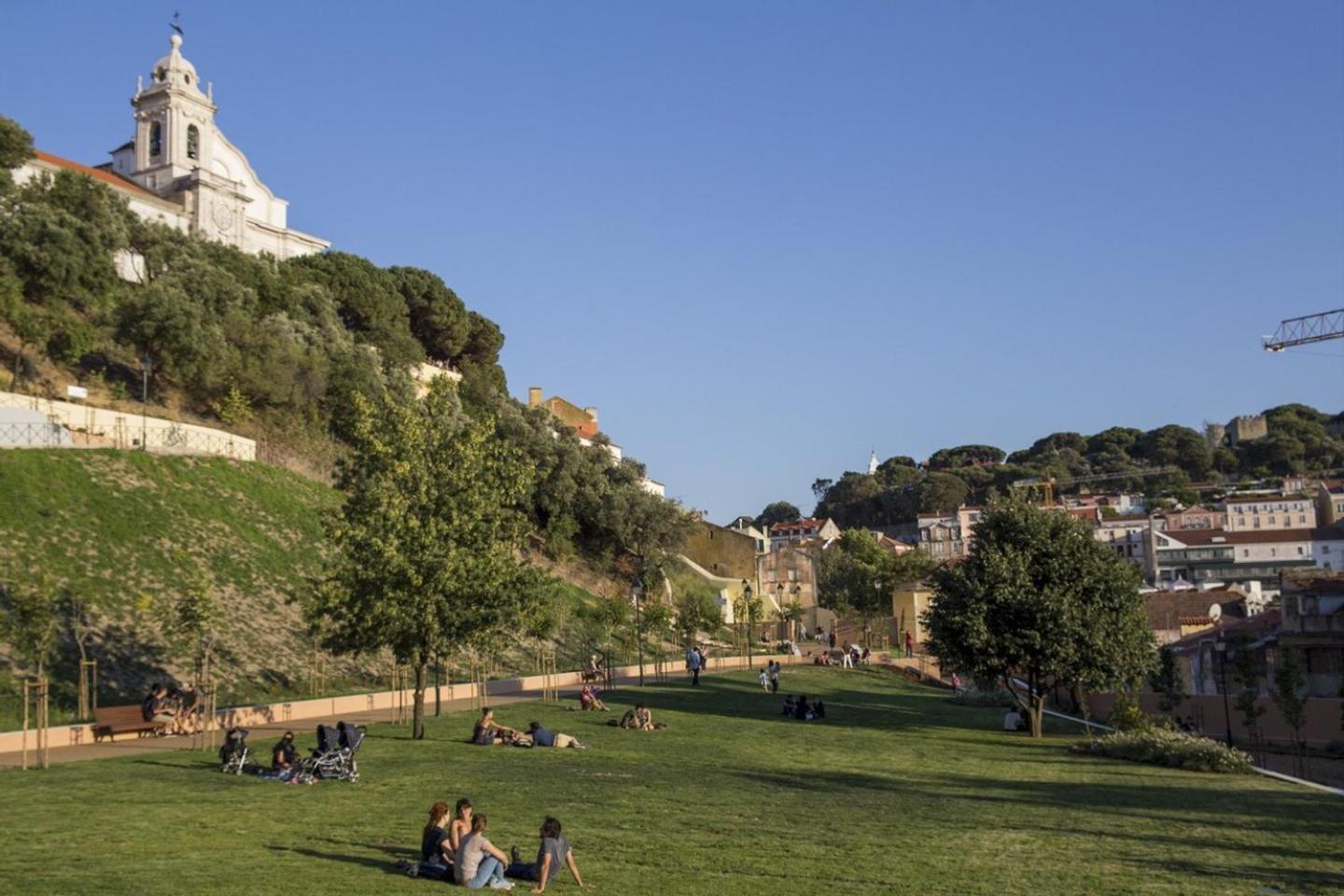 Апартаменты Costa Do Castelo Terrace, Em Rua Dos Lagares 8 Лиссабон Экстерьер фото